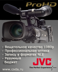 Профессиональные видеокамеры JVC